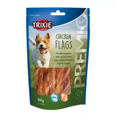 Trixie Chicken Flags PREMIO Лакомство для собак 100 г (курица)