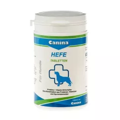 Дрожжевые таблетки с энзимами и ферментами для собак Canina "Hefe" 310 таблеток, 250 г (для пищеварения) (130009)