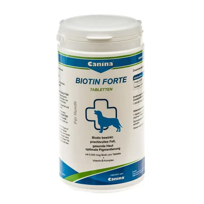 Canina Biotin Forte вітаміни для собак (для шкіри та вовни) 210 таблеток
