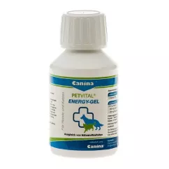 Canina Petvital Energy-Gel препарат для швидкого відновлення організму собак та котів 100 мл