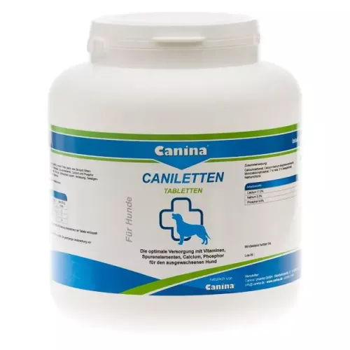 Canina Caniletten вітамінно-мінеральний комплекс для дорослих собак 1000 таблеток