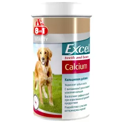 8in1 Excel Calcium кальцієва добавка для зубів та кісток собак 1700 таблеток
