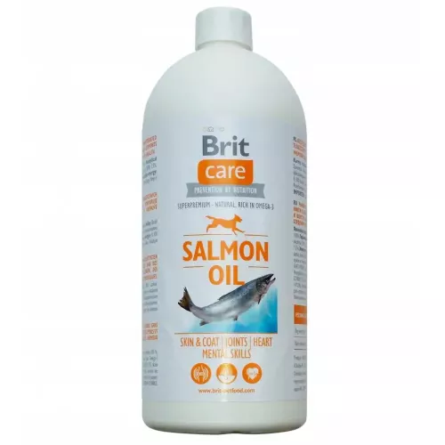 Brit Care Salmon Oil Олія лосося для собак (для шкіри та вовни) 1 л