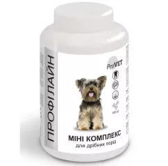 Вітамінно-мінеральна добавка для собак ProVET Профілайн Міні комплекс 100 табл, 123 г (PR241881)
