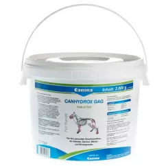 Витамины для собак крупных пород Canina "Canhydrox GAG" 1200 таблеток, 2 кг (для суставов) (4027565123537)