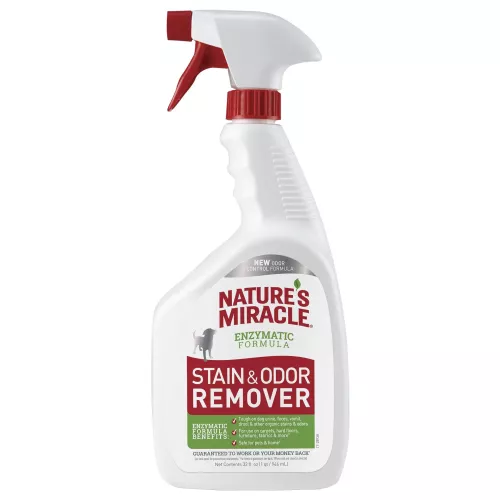 Спрей-знищувач плям і запахів від собак Nature's Miracle «Stain & Odor Remover» 709мл (680005/6962 US)