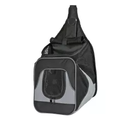 Рюкзак-переноска для собак та котів вагою до 10 кг Trixie «Savina» 30 x 33 x 26см чорна (28941)