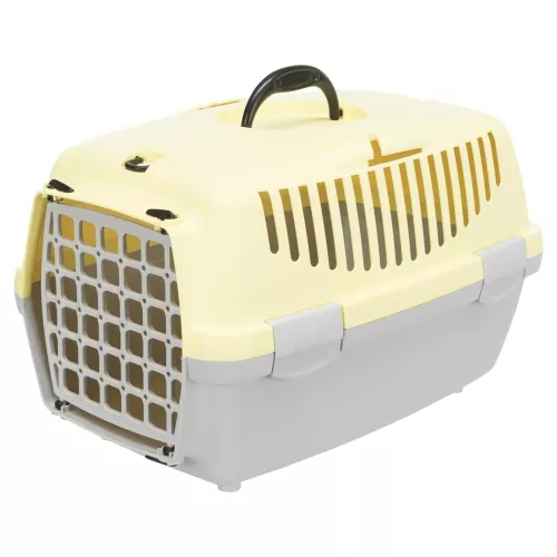 Контейнер-переноска для собак та котів вагою до 6 кг Trixie «Capri 1» 32 x 31 x 48см жовта (TX-39815)