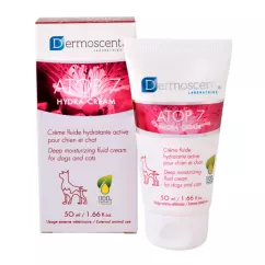 Крем для собак и кошек Dermoscent ATOP 7 Hydra Cream увлажнение кожи 50мл (44410)
