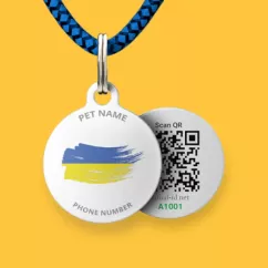 Адресник Animal ID з QR паспортом для вихованців