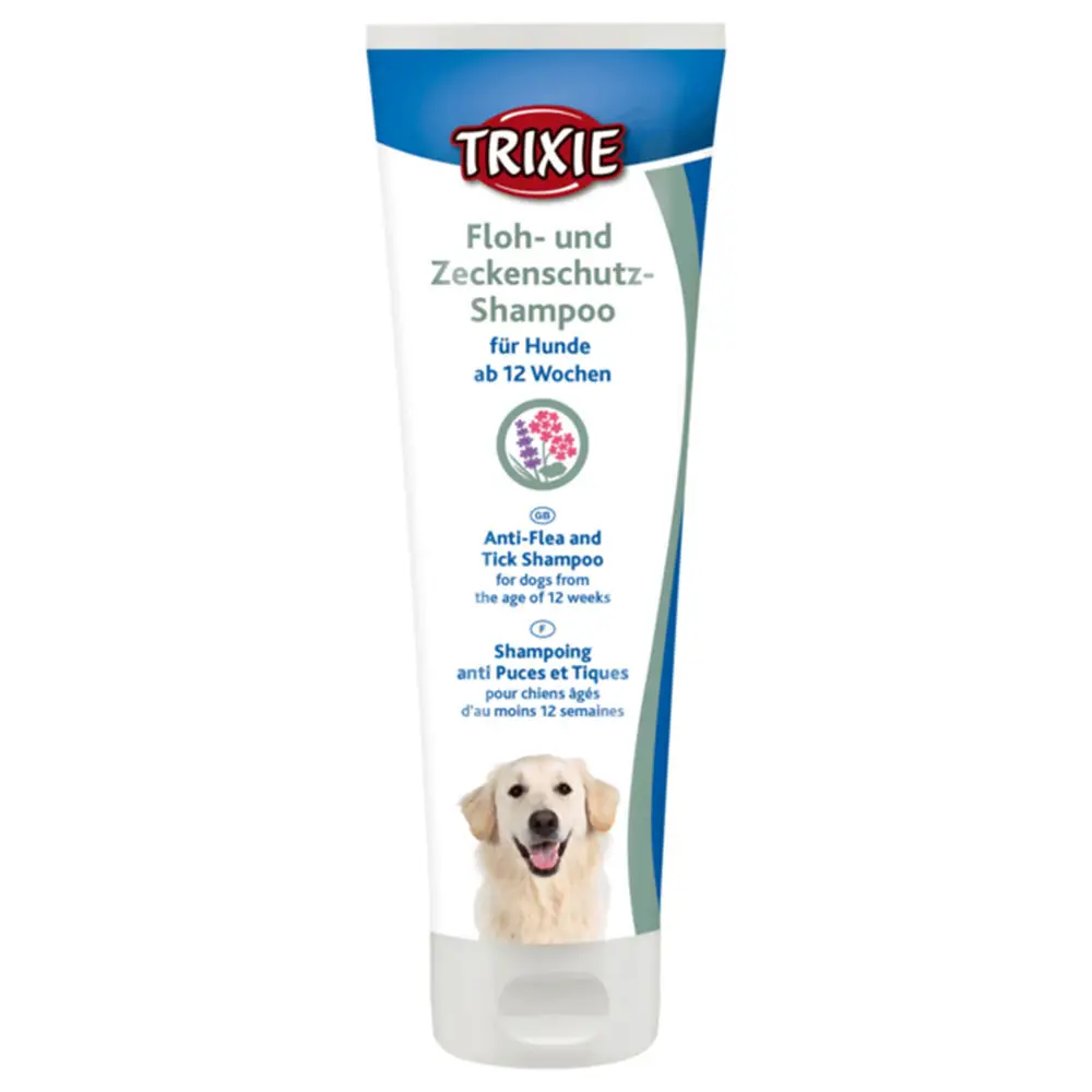 Шампунь для собак Trixie для собак від бліх, кліщів та комарів 250мл (TX-25393)