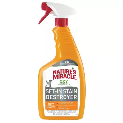 Спрей-знищувач плям і запахів від собак Nature's Miracle «Set-In Stain Destroyer. Oxy Formula» 709мл (680396/8172)