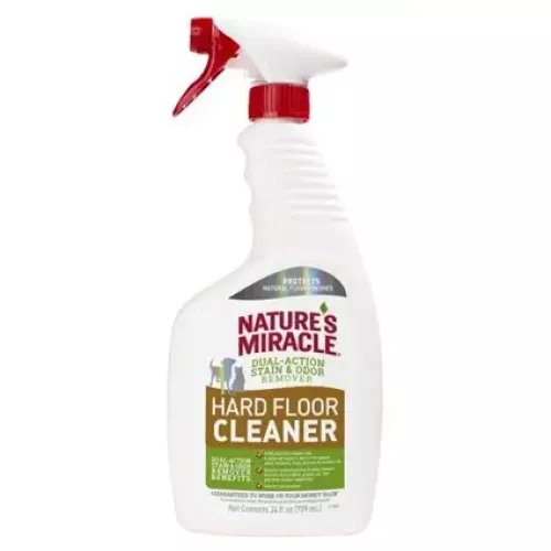 Спрей-знищувач плям і запахів на підлозі Nature's Miracle «Stain & Odor Remover. Hard Floor Cleaner» 709мл (680402)