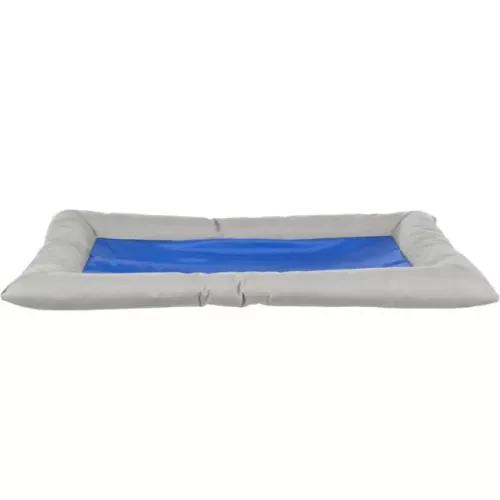 Подушка охолоджувальна Trixie «Cool Dreamer» 90 х 55 cм сіра/синя (TX-28782)