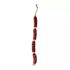 Игрушка для собак Trixie Сардельки на веревке 75 см (винил) (3252)
