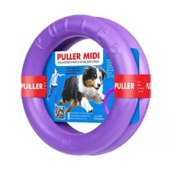 Игрушка для собак Collar Тренировочный снаряд Puller Midi (Пуллер) d=20 см, 2 шт. (вспененный полимер) (6488)