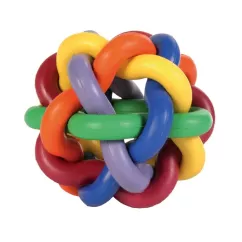 Игрушка для собак Trixie Мяч плетеный d=10 см (резина) (32622)