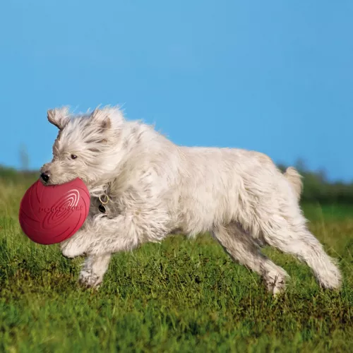Игрушка для собак Trixie Летающая тарелка d=24 см (резина, цвета в ассортименте) (33503) - фото №5