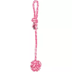 Trixie Мяч плетеный с ручкой 50 см, d=7 см (текстиль) игрушка для собак