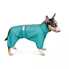 Pet Fashion Rain Дождевик для собак бирюзовый XS (PR242583)