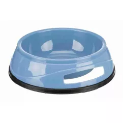 Миска пластиковая на резиновой кромке Trixie 500 мл/14 см (цвета в ассортименте) (24951)