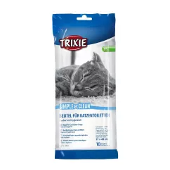 Trixie Пакеты "Simple n Clean" собирательные для кошачьих туалетов  37 x 48см 10шт