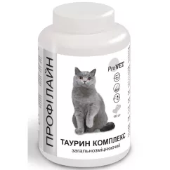 Вітамінно-мінеральна добавка для котів ProVET Профілайн Таурин комплекс 180 табл, 90 г (загальнозміцнюючий) (PR241883)