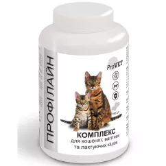 Вітамінно-мінеральна добавка ProVET Профілайн комплекс 180 табл, 145 г (для кошенят, вагітних та лактуючих кішок) (PR241876)