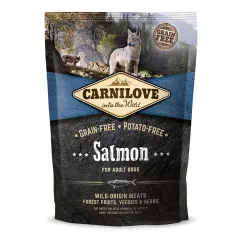 Carnilove Salmon Adult 1,5 kg (лосось) сухой корм для взрослых собак всех пород