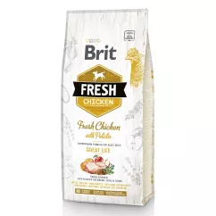 Brit Fresh Chicken with Potato Adult Great Life 12 kg сухий корм для дорослих собак