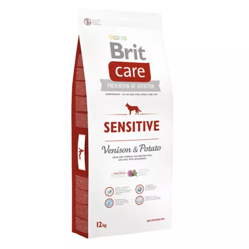 Brit Care Sensitive Venison & Potato 12 kg сухий корм для собак із чутливим травленням