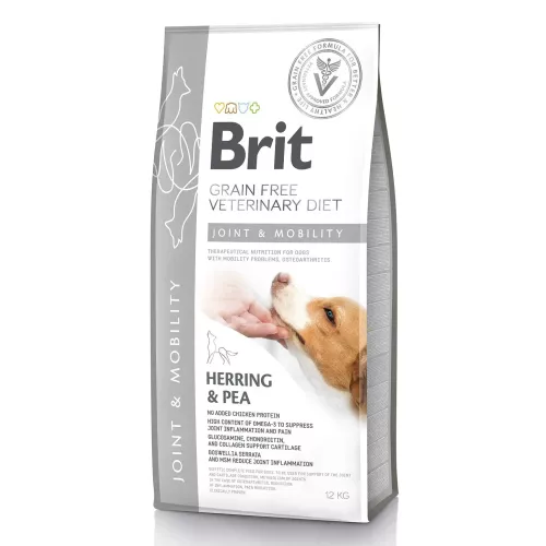 Brit GF Veterinary Diet Joint & Mobility 12 кг (оселедець) сухий корм для собак, при захворюваннях с