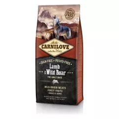 Carnilove Lamb & Wild Boar 12 kg (ягненок и кабан) сухой корм для взрослых собак всех пород
