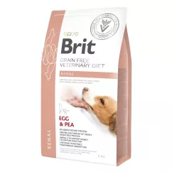 Brit GF Veterinary Diet Dog Renal 2 kg (яйце) сухий корм для собак при захворюваннях нирок
