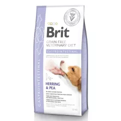 Brit Veterinary Diet Gastrointestinal 12 kg (оселедець) сухий корм для собак при захворюваннях шлунк