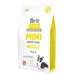 Brit Care Mini Grain Free Adult Lamb 2 kg сухой корм для взрослых собак миниатюрных пород