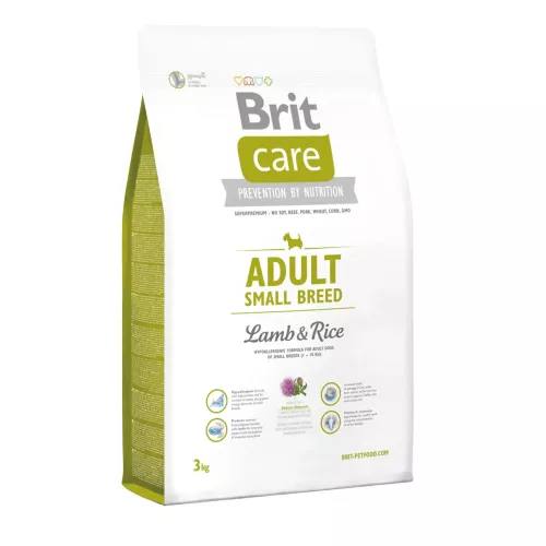 Brit Care Adult Small Breed Lamb & Rice 7,5 kg сухий корм для дорослих собак дрібних порід