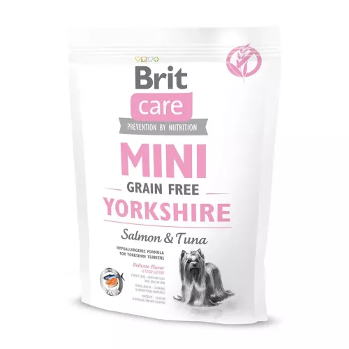 Brit Care Mini GF Yorkshire 400 g (лосось та тунець) сухий корм для йоркширських тер'єрів