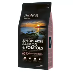 Profine Junior Large Breed Salmon 15 кг (лосось) сухий корм для цуценят та молодих собак великих пор