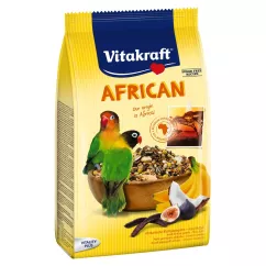 Корм для средних африканских попугаев Vitakraft «African» 750 г (4008239216410)