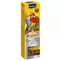 Лакомство для средних попугаев Vitakraft «Kracker Original Feather Care» 180 г/2 шт (во время линьки) (21294)