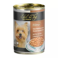 Влажный корм для собак Edel Dog 400 г (индейка и печень в соусе) (1000332/177020)