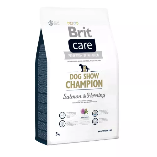 Brit Care Dog Show Champion 3kg сухий корм для виставкових собак усіх порід