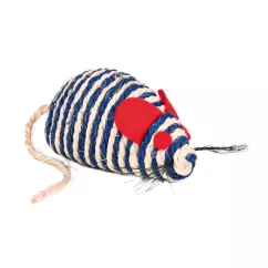 Игрушка для кошек Trixie Мышка с погремушкой 10 см (сизаль) (4074)