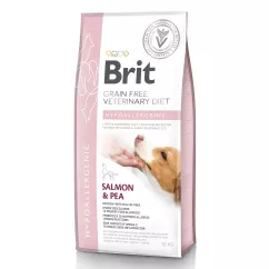 Brit GF Veterinary Diet Hypoallergenic 12 kg (лосось) сухий корм для собак при харчовій алергії