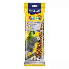 Лакомство для крупных попугаев Vitakraft «Kracker Original Multi-Vitamin» 180 г/2 шт (мультивитамин) (21198)
