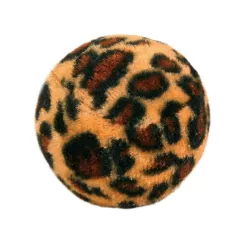 Игрушка для кошек Trixie Мяч леопардовый с погремушкой 4 см 4 шт (4109)