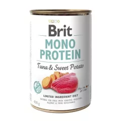 Влажный корм для собак Brit Mono Protein Tuna & Sweet Potato 400г (тунець та батат) (100836/100055/9