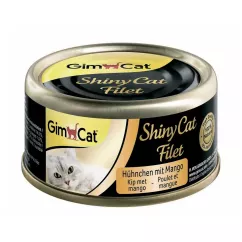 GimCat Shiny Cat Filet 70 г (курица и манго) влажный корм для котов