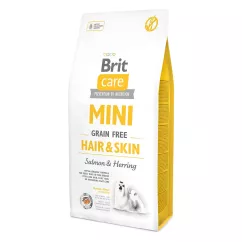 Brit Care Mini GF Hair & Skin 7 kg (лосось та оселедець) сухий корм для собак мініатюрних порід